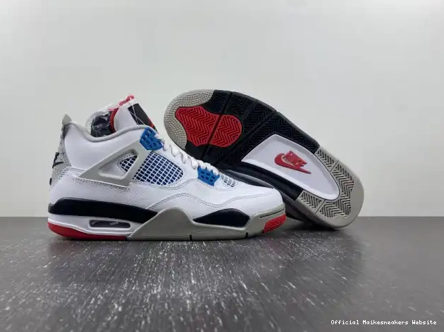 Official Maikesneakers CL1184-146 What The Jordan Retro 4 0418